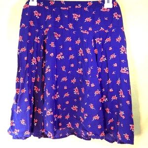 Old Navy flower circle skirt